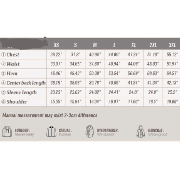 Women's Double Breasted Long Trench Coats Mid-Length Belted with Detachable Hood - Picture 10 of 10